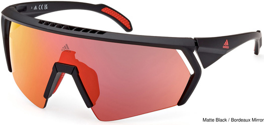 Adidas Sport Sunglasses SP0063 Cmpt Aero 02U - Best Price and