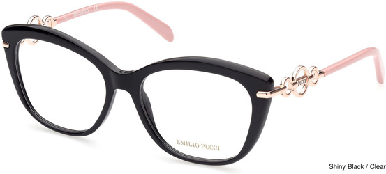 Emilio Pucci Eyeglasses EP5163 001