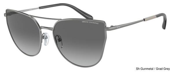 Armani Exchange Sunglasses AX2045S 608511
