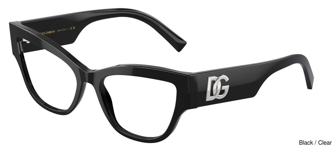 Dolce Gabbana Eyeglasses DG3378 501 - Best Price And Available As ...