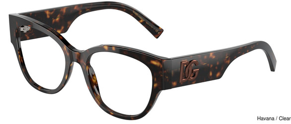 Dolce Gabbana Eyeglasses DG3377F 502