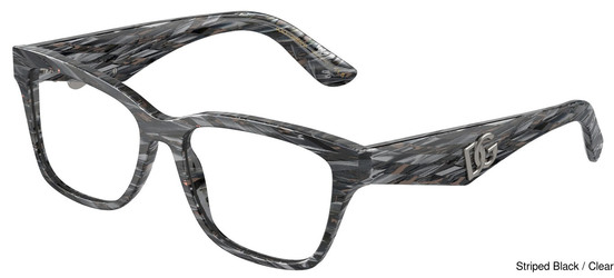 Dolce Gabbana Eyeglasses DG3370 3187
