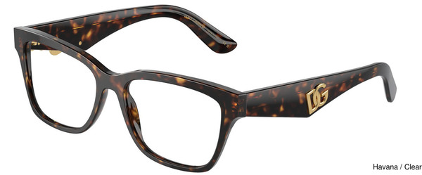 Dolce Gabbana Eyeglasses DG3370 502