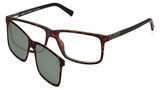Timberland Eyeglasses TB1765 052 Clip-On