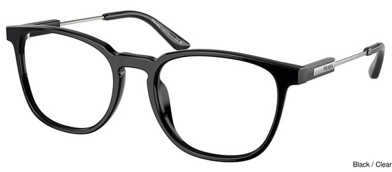 Prada Eyeglasses PR 19ZVF 1AB1O1