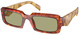 Cognac Tortoise / Green