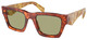 Cognac Tortoise / Green