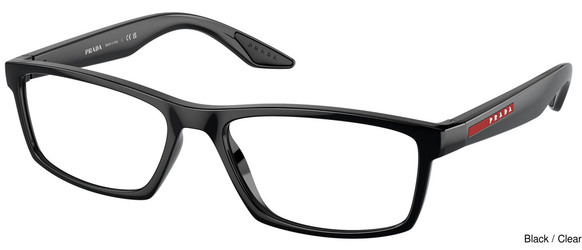 Prada Linea Rossa Eyeglasses PS 04PV 1AB1O1