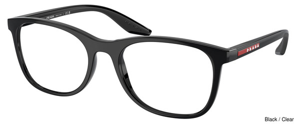 Prada Linea Rossa Eyeglasses PS 05PV 1AB1O1