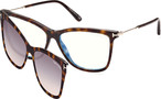 Tom Ford Eyeglasses FT5824-B Clip -On 052