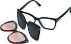 Tom Ford Eyeglasses FT5641-B Clip-On 001