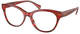 Striped Red Havana / Clear