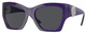 Transparent Purple / Dark Grey