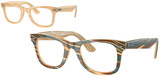 Ray-Ban Eyeglasses RX4340V Wayfarer Ease 8383