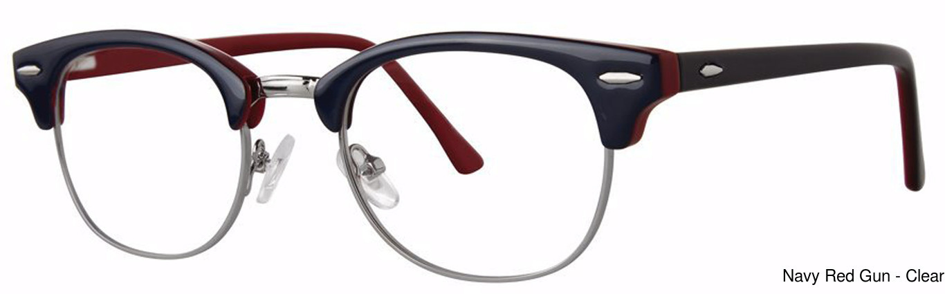 LRX M0 Translate Navy/Red/Gun view 3