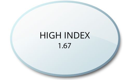 High-Index 1.67 Prescription Lenses